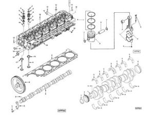 China DCEC Cummins 6CT,6CTA,6CTAA series diesel engine spare parts factory