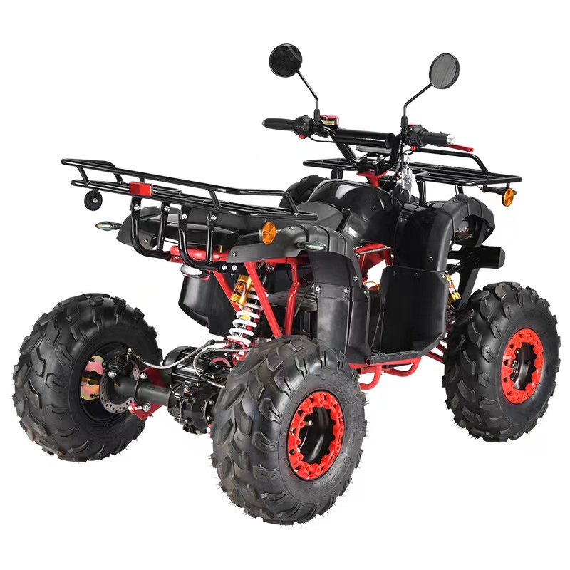 2000W All Terrain Electric Motorcycle 60V 20Ah Battery Single Speed Fat Tire Bike