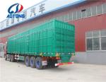 3-Axle Semi-Trailer 53 ft Dry Van Tri-Axle Stanchions Steel Cargo Dump Trailer