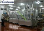 Energy Drink Water Bottle Filling Machine , Carbonated Soft Drink Production