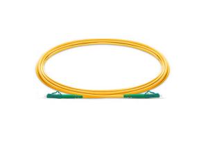 China Yellow LC APC Dia2.0mm Fiber Optic Communication Cable for FTTH factory