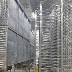 China Stainless Steel IQF Tunnel Freezer Customized Individual Quick Freezing Equipment factory