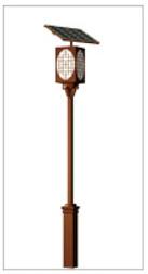 China Vertical Led Solar Street Lights Ip65 Waterproof 50w 90w 20 Watt factory