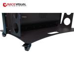 IP Series P2.5 640x1920mm Indoor LED Poster Display on Wheel Base Flexible and