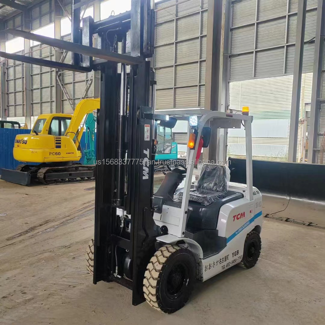 Japan TCM YGB 3 Ton Second Hand Forklift with 45kw Power and 0-2000 Working Hours