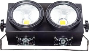 China 220W 6CH COB 2 Eyes Led Stage Wash Lights Warm White Blinder Light For Stage / Party factory