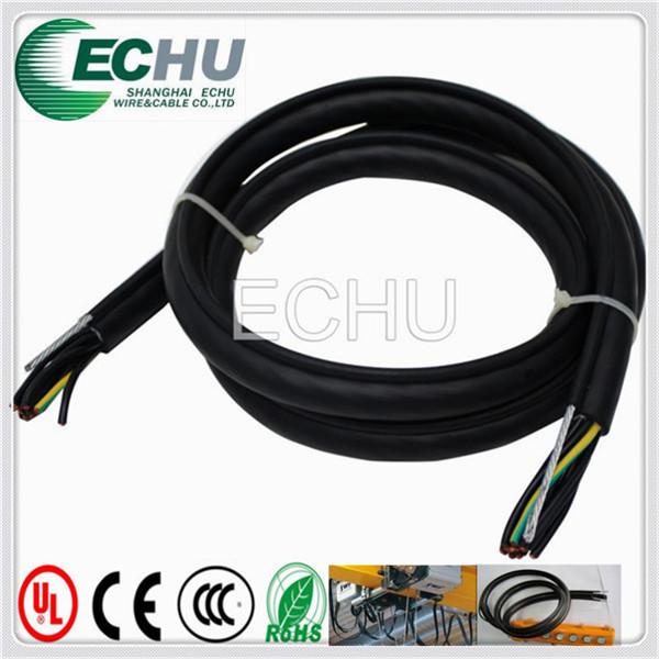 Flexible Round Traveling Control Cable for cranes or other appliances RVV(1G)