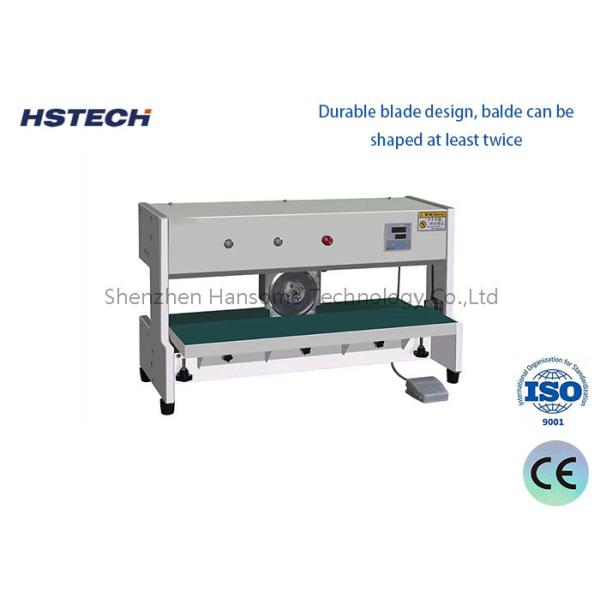 China Circular Blade Moving V-groove PCB Separating Cutter Durable Blade Adjustable Height Low Stress factory