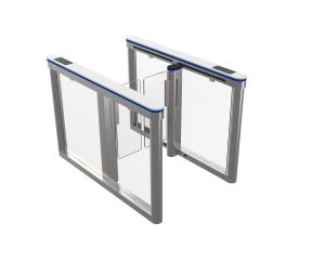 China Face Recognition Swing Barrier Turnstile gate 600mm Fast Passing factory
