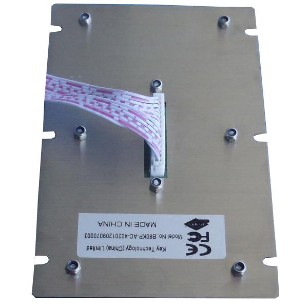 40 keys compact format dot matric flat keys metal keypad with rear panel mounting