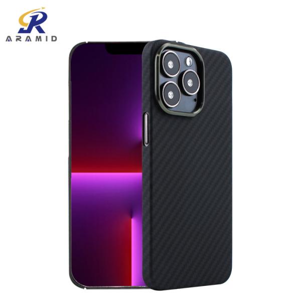 iPhone 14 Lightweight 10g Kevlar Carbon Fiber Phone Cases, Aramid Fiber Mobile