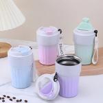 Stainless Steel Coffee Mug With Digital Display, Double Wall Vacuum Insulation