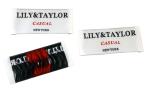 30D Yarns Printed Clothing Labels Washable For Gifts , 8cm x 2cm