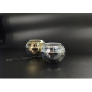 Spherical Lattice Plane Cosmetic Cream Jar Fast Turnaround
