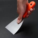 Plastic handle Stainless Steel Carbon Steel Soft Grip Heavy Duty Bent Putty