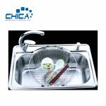 SUS304 Stainless Steel Kitchen Sink Topmount Kitchen Sink Single Bowl Kitchen