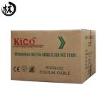KICO OEM RG59+2C Factory Good Price Camera CCTV Cable High Speed Coaxial Cable