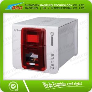 China Evolis Zenius automatic pvc card machines plastic card printer factory