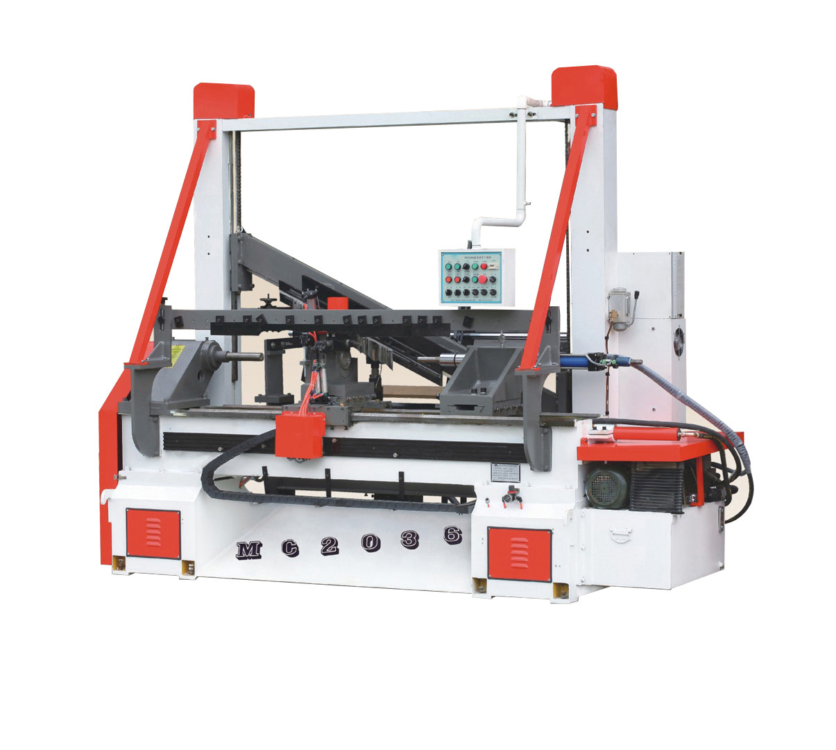 Wooden handle making machine MC2036 Full Automatic back knife wood lathe