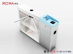 China Barcode Reader Tripod Turnstile Security Gates For Gym Entrance Control factory