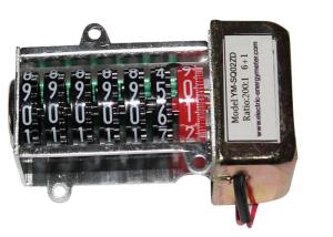 China Mechanical Stepper Motor Counter Register &amp; Electromagnetic Counter For kWH Energy factory