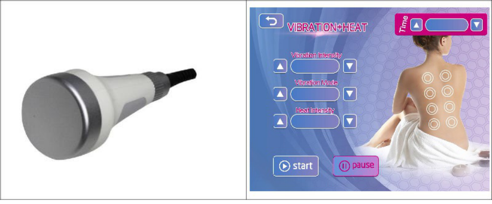 AS83 RF Vacuum Cavitation System , Ultrasonic Body Slimming Vacuum Machine