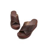 S398 Leather Shoes Handmade Toe Layer Cowhide High Quality Women'S Shoes Custom
