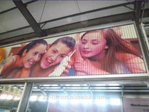 China Aluminum double sides freestanding trivision board advertising factory