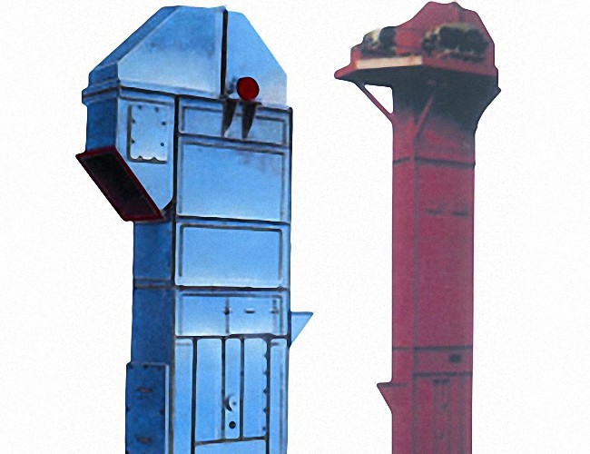 Industrial Bucket Elevators Convenient Maintenance / Conveying Equipment