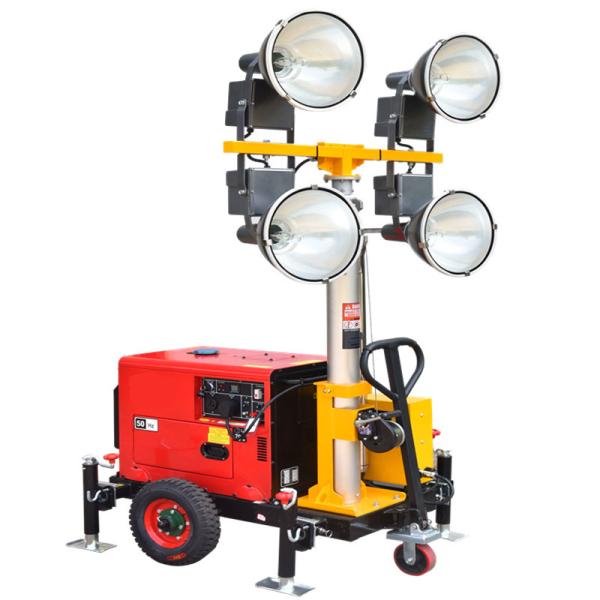 Towable Light Tower Mining Operations Generator Light Tower Diesel Light Tower Price