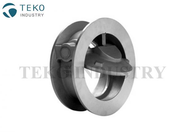 China Single Disc Wafer Check Valve , Short Pattern Stainless Steel Check Valve For Oil factory