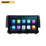 For Honda Civic 10th 2016 - 2020 Android 13 Car Multimedia DSP Radio Video
