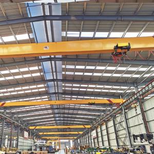China High Working Class Single Girder Eot Crane With Electric Hoist factory