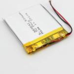 High Discharge Rate Battery 383541 3.8mm 3.7V 530mAh Li-Ion Battery Pack