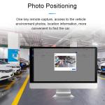 Single Camera Vehicle Positioning System 4G Wide Angle Car Surveillance Tracking