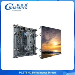 Super Thin Indoor Full Color LED Display High Resolution 2.98mmm MD Series