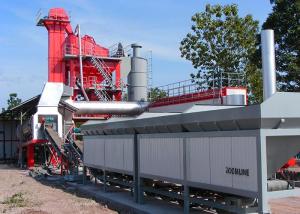 China Energy Saving Stationary Asphalt Mixing Plant Environmental Protection factory