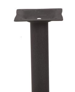 China Hospitality Round Cast Iron Bistro Table base Dining Table leg Black Powder Coating factory