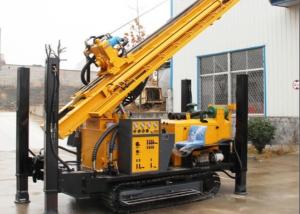 China Yellow 6m Rod Water Well Drilling Rig High Efficiency 350 Meters factory