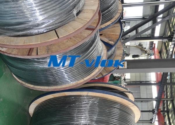 1 / 2 Inch Sch10s Stainless Steel Coiled Tubing Bright Annealed / Pickled