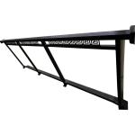 42in Aluminum Metal Balcony Railing Balustrade Black Customized