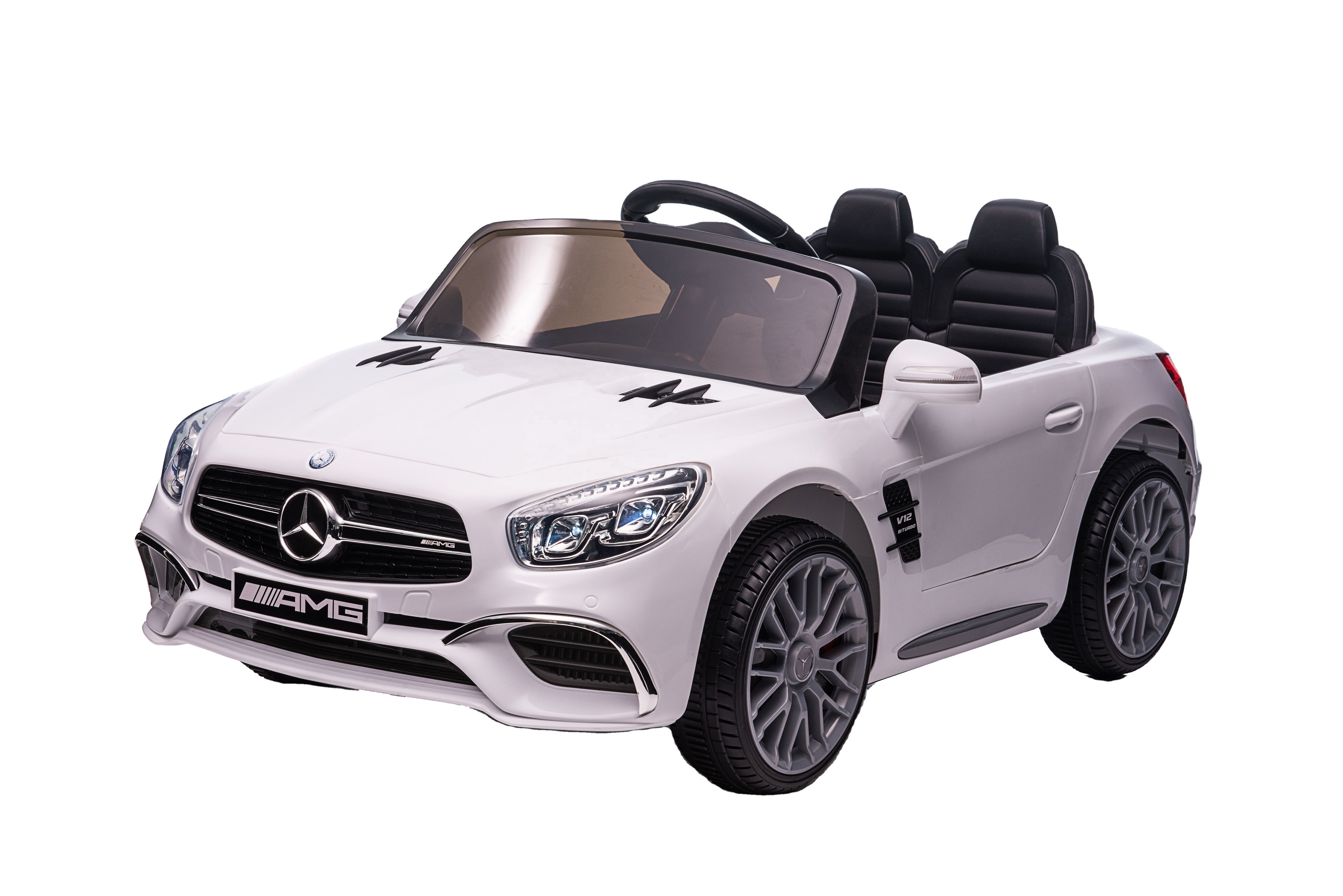 12V 2-Seat Ride On Car with 550*2 Motors and 12V4.5A Battery 's Latest License