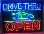 Led sign - Drive Thru