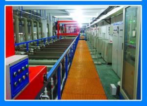 China Hanging Barrel Automated Plating Line , Zinc Plating Line factory