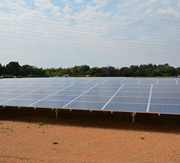 Aluminum Photovoltaic Ground Mounted Solar Structure Flat Land Racking System