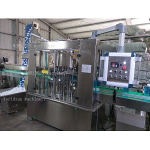 China Small Scale 2000 - 4000BPH SUS304 Beverage Filling Machine capping machine factory
