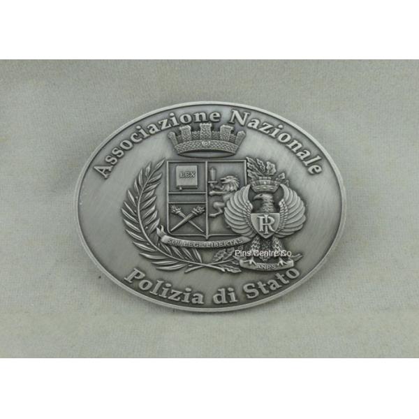 China 3D Customized Army Coin , Personalized Challenge Coins With Zinc Alloy factory