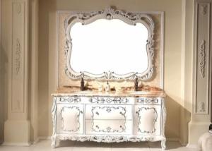 China 1660 X 1250mm Solid Wood Bathroom Vanity factory