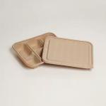 Biodegradable Disposable Rice Husk Fiber Lunch Box Compostable Takeaway