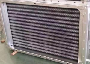 China Finned Tube Air Conditioner Heat Exchanger Base Pipe OD 25-165mm Fin Depth 0.5-3mm factory